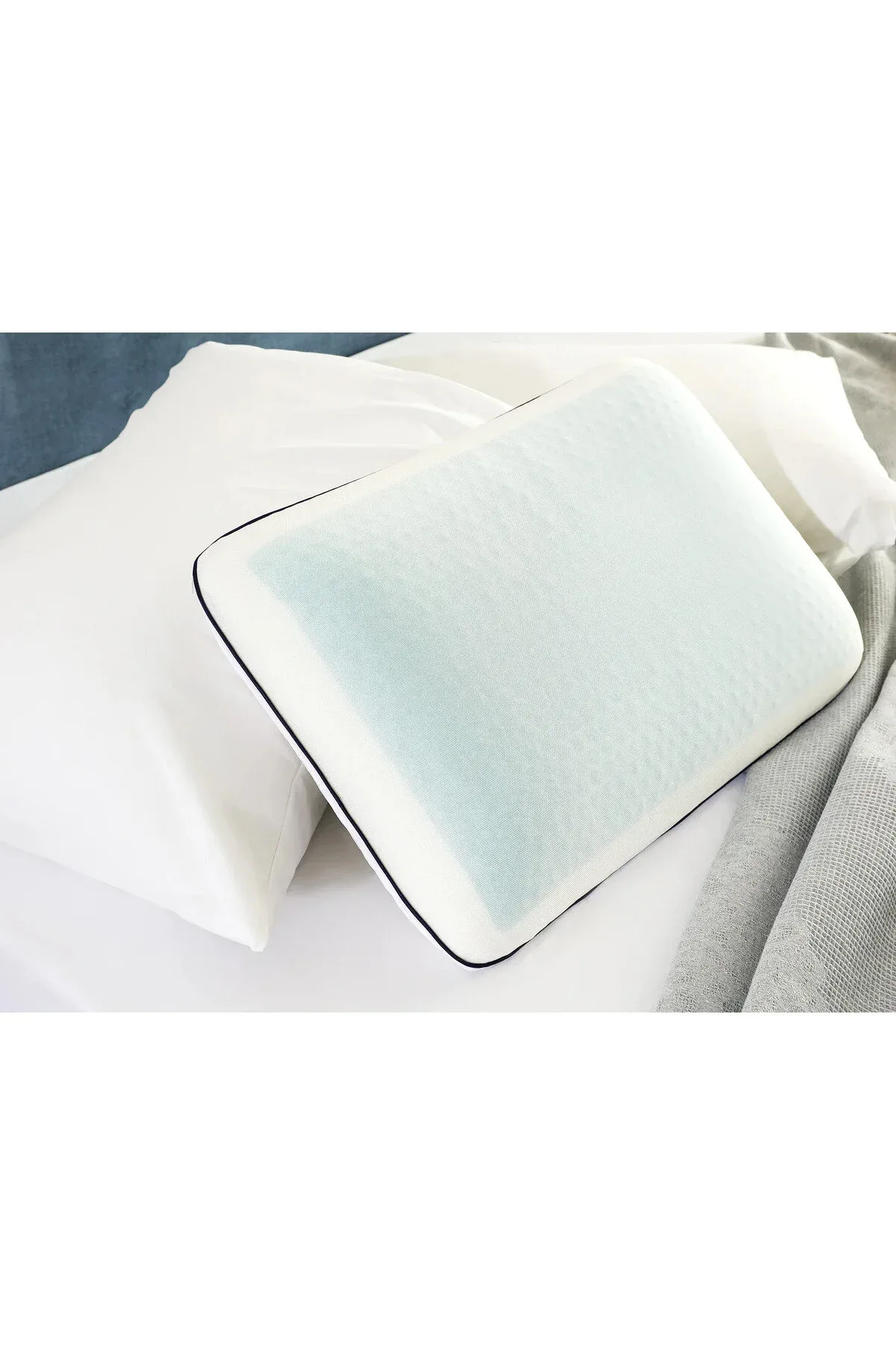 Ortopedik Visco Jel Yastık 50x30 cm - Soğutucu Yastık